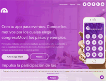 Tablet Screenshot of congresomovil.com